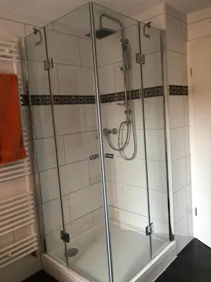 Ein Badezimmer in der Unterkunft Ferienwohnung Black Beauty