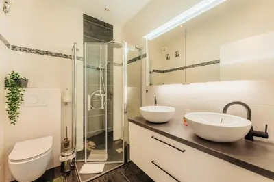 Ein Badezimmer in der Unterkunft Penthouse Harz-Traum 372