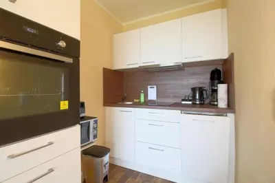 Küche/Küchenzeile in der Unterkunft Apartment 444