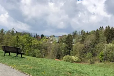 Naturlandschaft in der Nähe der Ferienwohnung