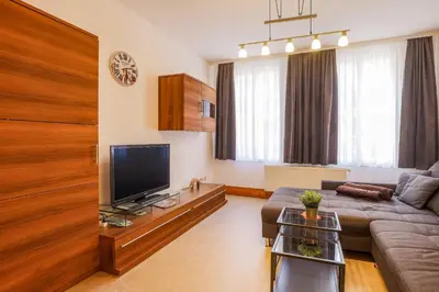 TV/Unterhaltungsangebot in der Unterkunft Ferienwohnung zum rost'gen Potte I