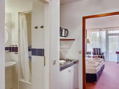 Ein Badezimmer in der Unterkunft Wohnung am Seeufer in Hahnenkle