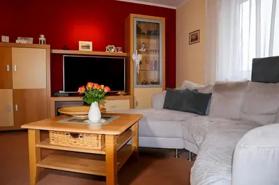 TV/Unterhaltungsangebot in der Unterkunft Ferienwohnung Andres