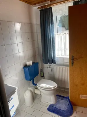 Ein Badezimmer in der Unterkunft Bergmannsruh