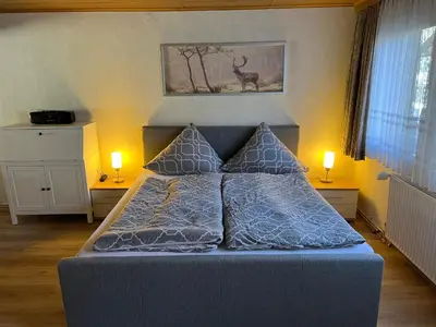 Ein Bett oder Betten in einem Zimmer der Unterkunft Bergmannsruh