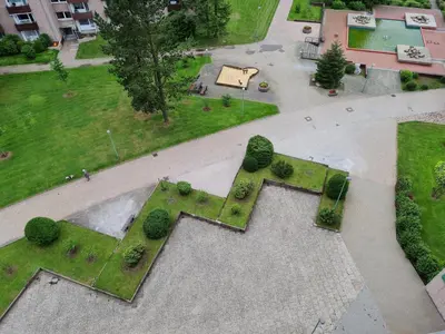Ein Garten an der Unterkunft Bergstation Altenau