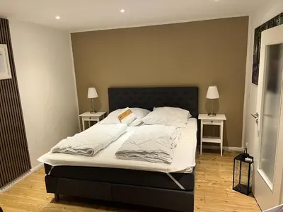 Ein Bett oder Betten in einem Zimmer der Unterkunft sebotec