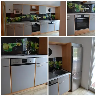 Küche/Küchenzeile in der Unterkunft Ferienwohnung Lehmann - Wernigerode