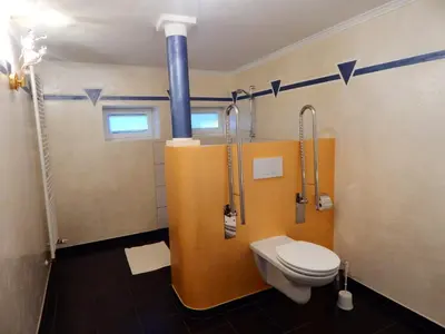 Ein Badezimmer in der Unterkunft Ferienwohnung Haus Bettina
