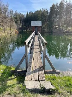 Naturlandschaft in der Nähe der Ferienwohnung