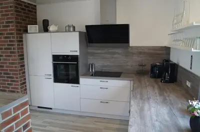 Küche/Küchenzeile in der Unterkunft Ferienwohnung Lechsner