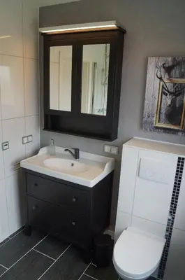 Ein Badezimmer in der Unterkunft Ferienwohnung Lechsner