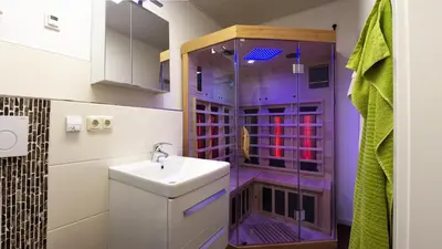 Ein Badezimmer in der Unterkunft Urlaub in Andreasberg