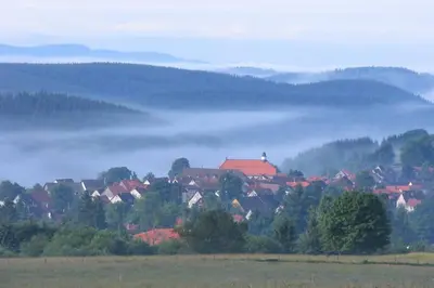 Naturlandschaft in der Nähe der Ferienwohnung