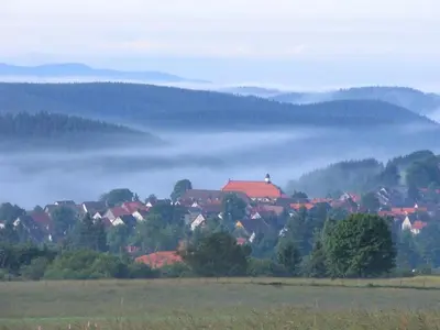 Naturlandschaft in der Nähe der Ferienwohnung