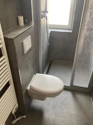 Ein Badezimmer in der Unterkunft Ferienwohnung Schuur - Harz