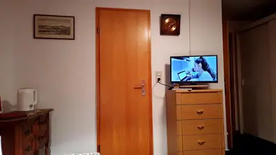 TV/Unterhaltungsangebot in der Unterkunft Haus Brigitte