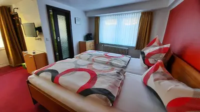Ein Bett oder Betten in einem Zimmer der Unterkunft Haus Brigitte