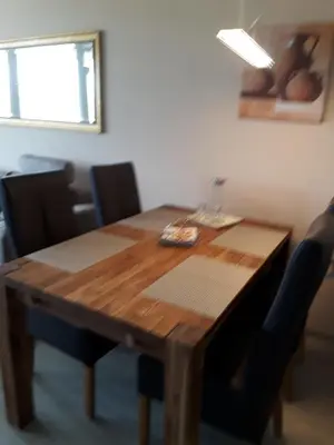 Ein Sitzbereich in der Unterkunft Fewo Romy - a60954