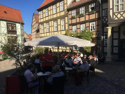 Gäste, die in der Unterkunft Ferienwohnung Fachwerktraum, Wernigerode übernachten