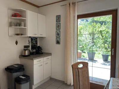 Küche/Küchenzeile in der Unterkunft Ferienwohnung, Clausthal-Zellerfeld