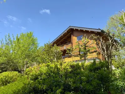 Ein Garten an der Unterkunft Ferienwohnung, Clausthal-Zellerfeld
