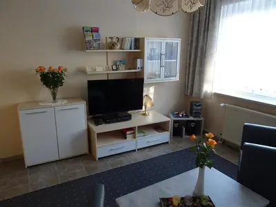 TV/Unterhaltungsangebot in der Unterkunft Ferienwohnung Böhnstedt