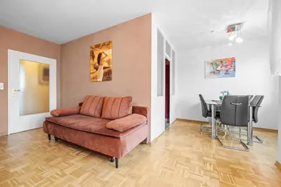 Ein Sitzbereich in der Unterkunft EUPHORAS - Gemütliches Apartment in Bad Harzburg - 73 qm - 3 Zimmer