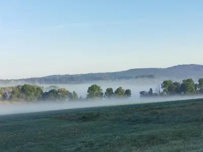 Naturlandschaft in der Nähe der Ferienwohnung