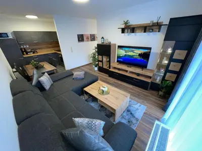 TV/Unterhaltungsangebot in der Unterkunft Ferienwohnung Linda incl Pool, Sauna & Tiefgarage