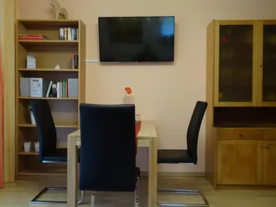 TV/Unterhaltungsangebot in der Unterkunft Ferienwohnung Am Wildmeisterweg