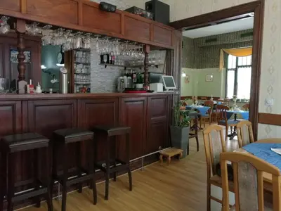 Lounge oder Bar in der Unterkunft Hotel Villa Alice