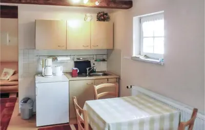 Küche/Küchenzeile in der Unterkunft Ferienhaus Harzstrasse Q