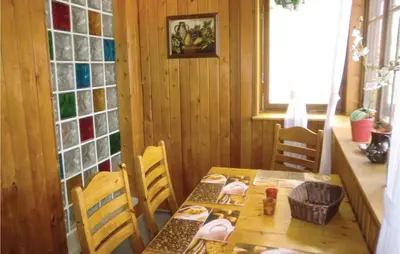 Ein Sitzbereich in der Unterkunft Ferienhaus Albertine D