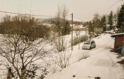Ferienhaus Albertine D im Winter