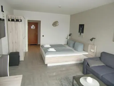 Ein Bett oder Betten in einem Zimmer der Unterkunft Haus am See HS 576