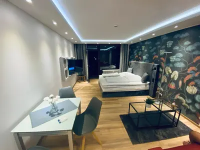 Ein Bett oder Betten in einem Zimmer der Unterkunft Haus am See HS 716 S