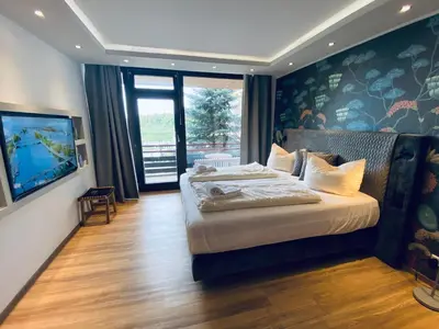Ein Bett oder Betten in einem Zimmer der Unterkunft Haus am See HS 716 S