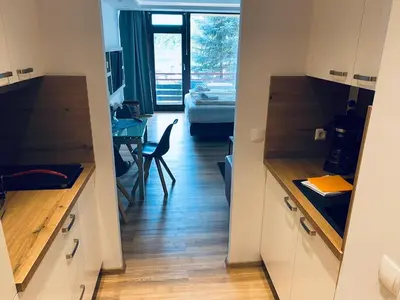 Küche/Küchenzeile in der Unterkunft Haus am See HS 716 S