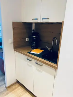 Küche/Küchenzeile in der Unterkunft Haus am See HS 716 S