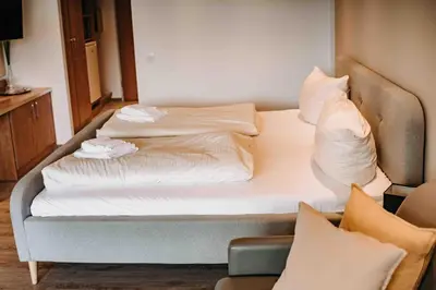 Ein Bett oder Betten in einem Zimmer der Unterkunft Haus am See HS 721 B