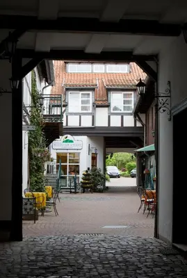 Das Gebäude in dem sich das Hotel befindet
