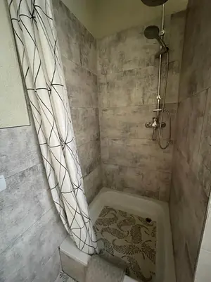 Ein Badezimmer in der Unterkunft Ferienwohnung Jagemann