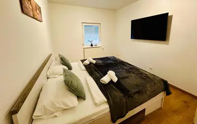 TV/Unterhaltungsangebot in der Unterkunft FeWo Kastanie mit Balkon #Netflix #Innenstadtnähe von Harztraveler