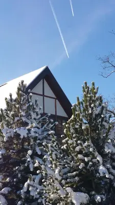 Landhaus Tonmühle im Winter