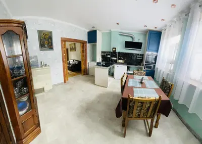 Küche/Küchenzeile in der Unterkunft Gemütliches Apartment mit Kamin und Wohnküche