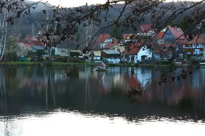 Naturlandschaft in der Nähe der Ferienwohnung