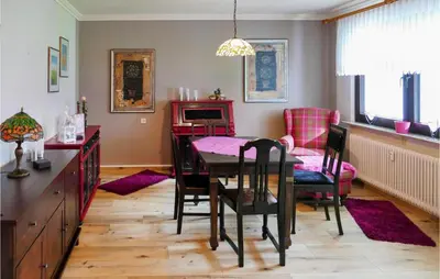 Ein Sitzbereich in der Unterkunft Nice Apartment In Hahnenklee With Wifi