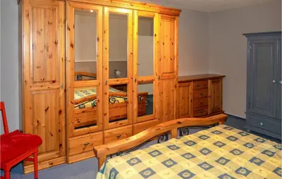 Ein Bett oder Betten in einem Zimmer der Unterkunft Nice Apartment In Hahnenklee With Wifi