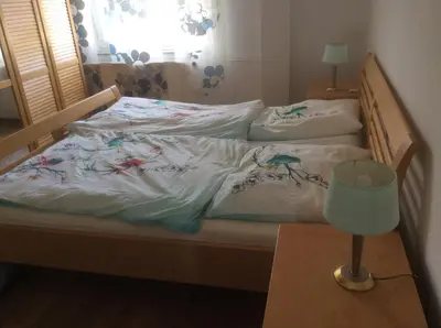 Ein Bett oder Betten in einem Zimmer der Unterkunft Apartment am Lift